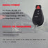 Key Fob M3N5WY783X Mushan Pack of 2 Remote Key Fob with Battery Uncut Fits for Chrysler 300 2008-2010 Fob,for Dodge Challenger 2008-2010...
