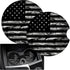 Cup Holders Car Coasters for Women/Men - 2 Pack Absorbent Ceramic Stone Drinks Coaster Set, Camo America US Flag...