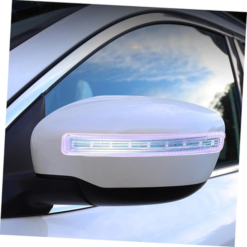1 Pair Turn Signal Side Mirror Strip Lights Mirror Reflector Light Cars Car Mirror Light Truck Marker Strip Light Car Turn Light Trucks Rearview M...