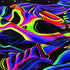 Jhdstore Blacklight Horror Face Tapestry UV Reactive Tapestries Wall Hanging Glow in The Dark Party Backdrop Tapestry for Bedroom Living Room - 29...