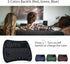 iPazzPort Bluetooth Mini Keyboard (IR Learning) Touchpad Mouse, Backlit 2.4GHz Wireless Keypad Remote Controller for Tablets, Smart TV,Fire Stick,...