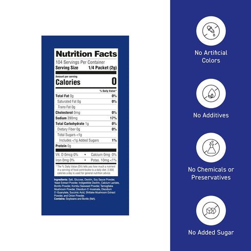 Umeken Takumi Stock Powder, Dashi Japanese Packets for Flavoring your Meals, Umami, Japanese Bonito & Dashi Seasoning Powder with 4 Portions per P...