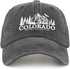 Colorado Rocky Mountain Baseball Hat American Sun Hat Pigment Black Womens Golf Hat Gifts for Grandma Baseball Cap...