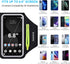 GUZACK Running Armband for iPhone 16 Pro 15 14 13 12 11 Pro Max/Plus/XR/XS, Galaxy S25/S24/S23/S22, with Card Slot & Key Pockets, Sports Arm Bands...