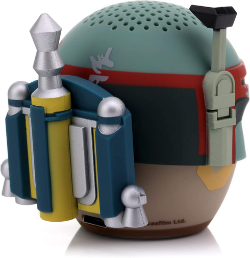Bitty Boomers Star Wars: Boba Fett - Mini Bluetooth Speaker...