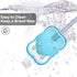 Cute Waves DIY Cable Protector for iPhone Charger,Kawaii 3D Love Heart Design,Data Cable USB Charger Data Line Phone Wire Saver Protector for iPho...