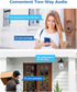 Hiseeu Light Bulb Security Camera Wireless WiFi 2.4GHz,10X Zoom PTZ Light Socket Security Camera Waterproof, 2-Way-Audio, Auto Tracking & Alarm, 3...