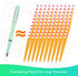 3Pcs Everlasting Pencil Reusable, Exquisite Inkless Eternal Pencil Unlimited Writing Pen Erasable Infinite Pencil with 6Pcs Replacement Nibs, Ever...
