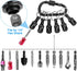 6PCS 1/4 Inch Bit Holder Keychain, Hex Shank Screwdriver Drill Bit Holder Key Chain Extension Bar, Screw Adapter Quick Release Hand-Held Impact So...