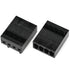 CRJ Female 4-Pin (3+1) PWM PC Fan 2.54mm Housing and Crimp Connector Set (5-Pack)...