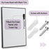 Mr. Pen- Dry Erase Board, 14” x 11”, Black Aluminum Frame with a Black Dry Erase Marker, White Board Dry Erase, Magnetic Dry Erase Board, Small Wh...