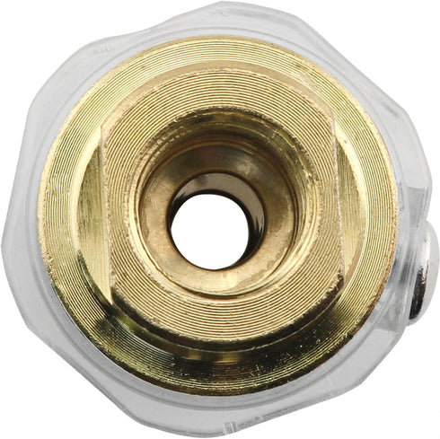 CHENJIN 2PCS Mini Automatic Grease Filler 1/4 NPT Air Compressor Oil Lubricator Iron Plated Copper Pneumatic Tools Internal Parts with Screws...