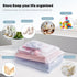 8x10 Inch Frosted Zipper Poly Bags for Clothing, 50Pcs Plastic Packaging Bags for Small Businesses orTravel Storage, Clear Apparel Bag for Hoodies...