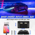 2Pcs 12V/24V RV USB Outlet with On/Off Switch,Quick Charger QC 3.0 Wall Mount USB Charging Station Automotive Car USB Socket Charger Power Adapter...