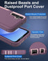 Dahkoiz for Samsung Galaxy A15-5G Phone Case, and Screen Protector, Dust-Proof Port Cover, Full Body Non-Slip Rubber Covered, Wear-Resistant & Dro...