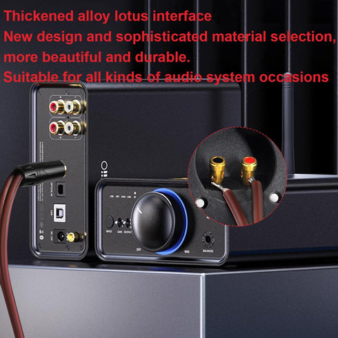 1Pcs 1/4 TS Plug to Bare Speaker Wire 16.4FT 16AWG Positive Red Wire Marking Pure Copper Shell Gold-Plated TS Plug 6.5mm Mono Male Connector with ...