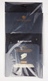 MasterClass Double Oven Gloves, Heavy Duty Cotton with Heat Resistant Quilted Interior, Black, One Size Fits All...