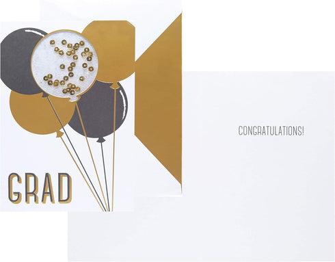 C.R. Gibson Handmade Graduation Cards, Assorted 3pc, 5'' x 7''...