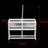uxcell Microscope Slides Rack 24 Positions Polypropylene Staining Rack White for Research Experiments...