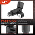 A-Premium ABS Wheel Speed Sensor Compatible with Audi, Seat & Volkswagen Models - for Jetta, TT, TT Quattro, Leon, Beetle, Cabrio, Corrado, Derby,...