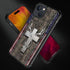 DJSOK Case Compatible with iPhone 15 Plus,H American Flag Antlers Hooks Crosses with Four Corners Shockproof Protection Soft TPU Bumper and Hard P...