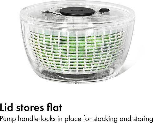 OXO Good Grips Little Salad & Herb Salad Spinner, Fruit Washer and Lettuce Spinner...
