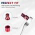 5PCS Impact Socket Adapter Set,Socket Converter&Reducer,1/2 to 3/4,1/2 to 3/8,3/8 to 1/2,3/8 to 1/4,1/4 to 3/8...