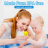 b&h Duck Baby Bath Thermometer, Toddlers Bath Temperature Thermometer Safety Floating Toy, Bathtub Thermometer, at Fahrenheit and Celsius Degree...