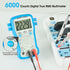 Multimeter 6000 Count TRMS Electrical Tester, Kethvoz 600V Voltmeter Battery Tester Measure AC DC Voltage Current Ohm Capacitance Temperature, Car...