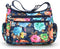 NOTAG Crossbody Bags for Women Nylon Shoulder Bag Floral Multi-Pocket Purses and Handbags...