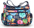 NOTAG Crossbody Bags for Women Nylon Shoulder Bag Floral Multi-Pocket Purses and Handbags...