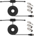 2pcs FM Radio Antenna FM Dipole Antenna FM Antenna for Stereo Receiver Indoor Most Music System FM Radio Home Stereo Receiver AV Audio Vedio Home ...