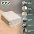 All Purpose Canvas Drop Cloth by CCS CHICAGO CANVAS & SUPPLY - Paint Tarp, Canvas Fabric, Drop Cloth Curtains, Paint Drop Cloth, Washable & Reusab...