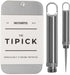DAILYCARRYCO. TiPick Titanium Toothpick Holder - Portable Metal Travel Toothpick - Reusable EDC Micro Toothpick - Compact & Convenient, On-the-Go ...
