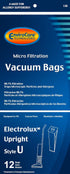EnviroCare Replacement Micro Filtration Vacuum Cleaner Dust Bags made to fit Electrolux Upright Style U and ProTeam Prolux, ProCare & ProForce Upr...