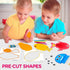 Arts and Craft Kit for Toddlers Ages 3, 4, 5 Years - Craft 9 Fun Fish Characters...