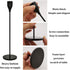 Candle Stick Holders Set of 3, Metal Taper Candle Stands Set Modern Elegant Decorative for Dinning Fireplace Wedding Party - Black...