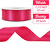 TONIFUL 1-1/2 inch x 50 Yard Hot Pink Satin Ribbon for Gift Wrapping, Wedding Party Decor, Wreath, DIY Crafts, Hair Accessories, Floral, Bows Maki...
