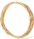 BENECREAT 20 Gauge 33 Feet Square Copper Wire Half Hard Yellow Brass Wire for Jewelry Beading Craft Work...