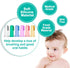 Baby Toothbrush Set, 6 Pcs Soft Infant Finger Toothbrush with 6 Boxes, Newborns Toddler Silicone Baby Tooth Brush 0-6 Months 6-12 Months...