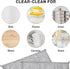 10 pcs Multipurpose Wire Dishwashing Rag for Wet and Dry Dish, Multifunctional Non-Scratch Scrubbing Pads Kitchen Cleaning Cloths...