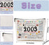 21st Birthday Gifts for Her 2003 Makeup Bag Gifts for 21 Year Old Female Cosmetic Bag Cool 21st Birthday Gifts 21st Birthday Ideas for Women Frien...