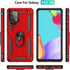 Military Grade Drop Impact for Samsung Galaxy A52 5G Case 360 Metal Rotating Ring Kickstand Holder Armor Heavy Duty Shockproof Case for Galaxy A52...