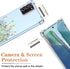 Phone Case for Galaxy Note 20 5G Case, Samsung Note 20 SM-N981U Case, Clear Case Flower Garden Patterns Protective Phone Cover for Samsung Galaxy ...