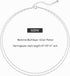 MBW Layered Necklaces for Women, Dainty Silver Plated Snake Twist Rope Chain Necklace for Women Simple Herringbone Thin Snake Chain Satellite Chok...