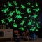 Glow in The Dark Dinosaur Wall Decals, Glowing Stickers for Ceiling, Boys Bedroom Decoration, Large Luminous Removable Dinosaur Wall Decor for Nur...