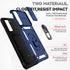 Protective Case with Screen Protector for Samsung Galaxy S21 5G - Dual Layer, Magnetic Ring Holder, Kickstand, Drop Tested - Navy Blue......