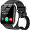 IOWODO Smart Watch for Men Women - 1.85''HD Screen with Make and Answer Calls, with AI Voice Assistant, SpO2/Heart Rate/Sleep Monitor, 100+ Sports...