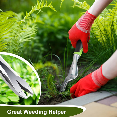 Hand Weeder Tool, Weed Puller Tool for Garden, Weeding Digger Tools with Ergonomic Handle for Weed Removal and Farmland Transplantation...