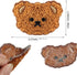 16 Pcs Cartoon Bear Embroidery Patches, Cute Bear Patches for Clothing, Embroidered Sew Applique Repair Patch Jean Patches, Sew On/Iron On Patches...
